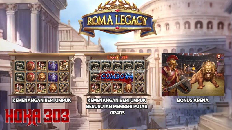 HOKA303: ROMA LEGACY PERMAINAN GACOR YANG MENGGODA - Game ini merupakan kelanjutan dari seri sebelumnya yang bertema kejayaan Romawi kuno
